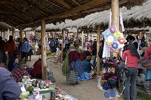markt in chinchero